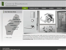 Tablet Screenshot of cookandboardmanllc.com